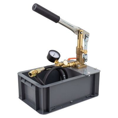 Насос ручной проверочный с манометром 60Bar ForceKraft FK-HS-HP05