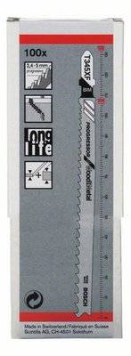 Пилка для лобзика T345ХF 1 шт Progressor for Wood and Metal BOSCH 2608634486