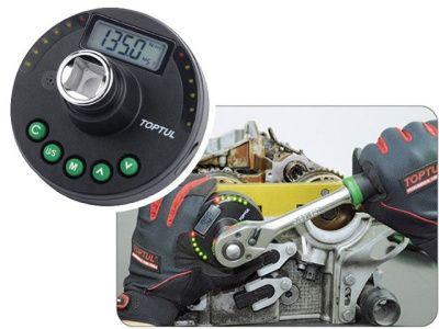 Адаптер динамометрический цифровой 1/2'' 17-340Hм TOPTUL DTA-340A4