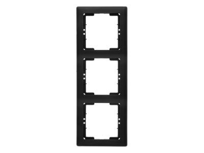 Рамка 3-ая вертикальная черная DARIA Mutlusan 2120 800 2384