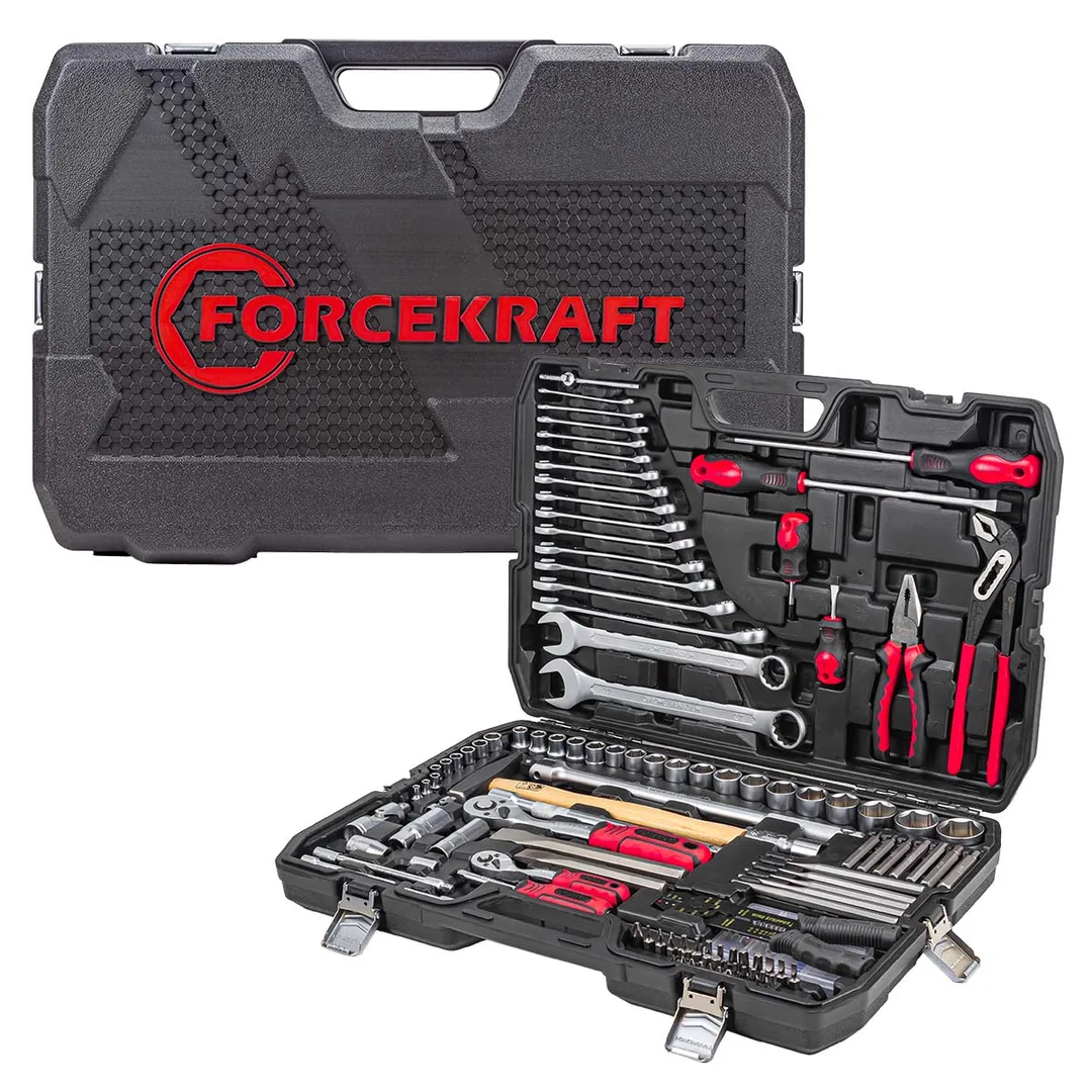 Набор инструментов 139 пр. 1/4"&1/2", 6-гр. ForceKraft FK-41391-5