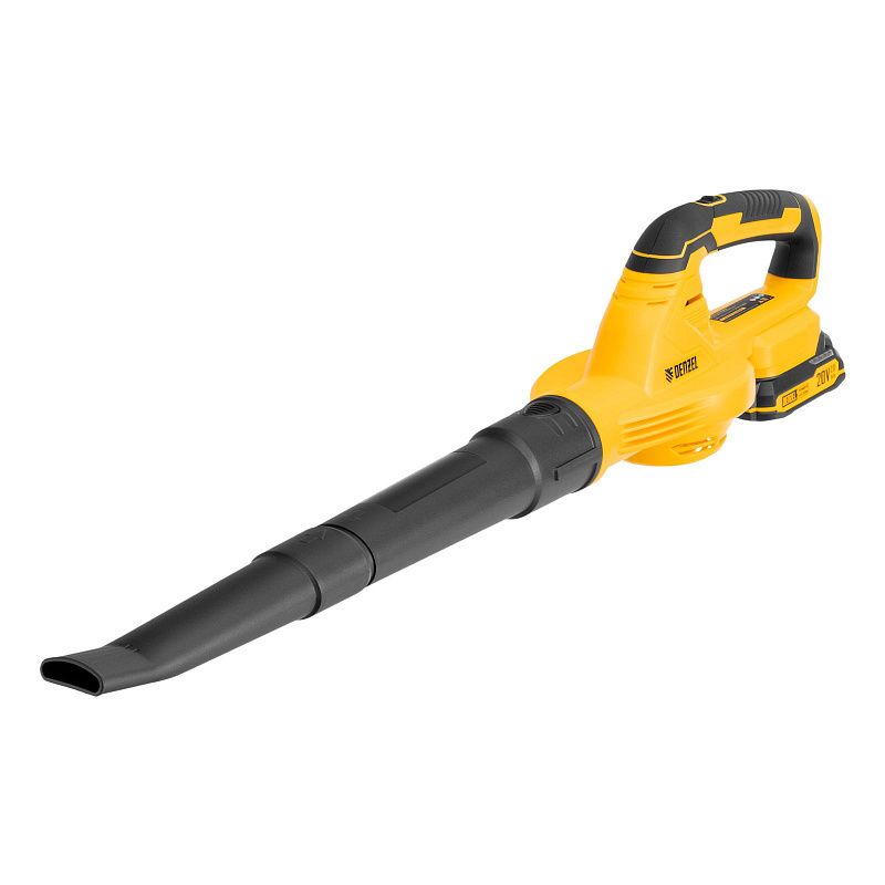 Воздуходувка аккумуляторная, AB-500, 60 м/с, 500 м3/ч, Li-Ion, 20 В Denzel 59608