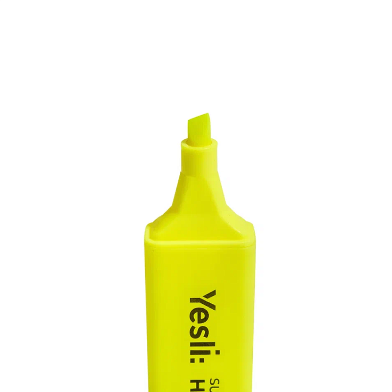 Маркер текстовый "Yesli:", желтый