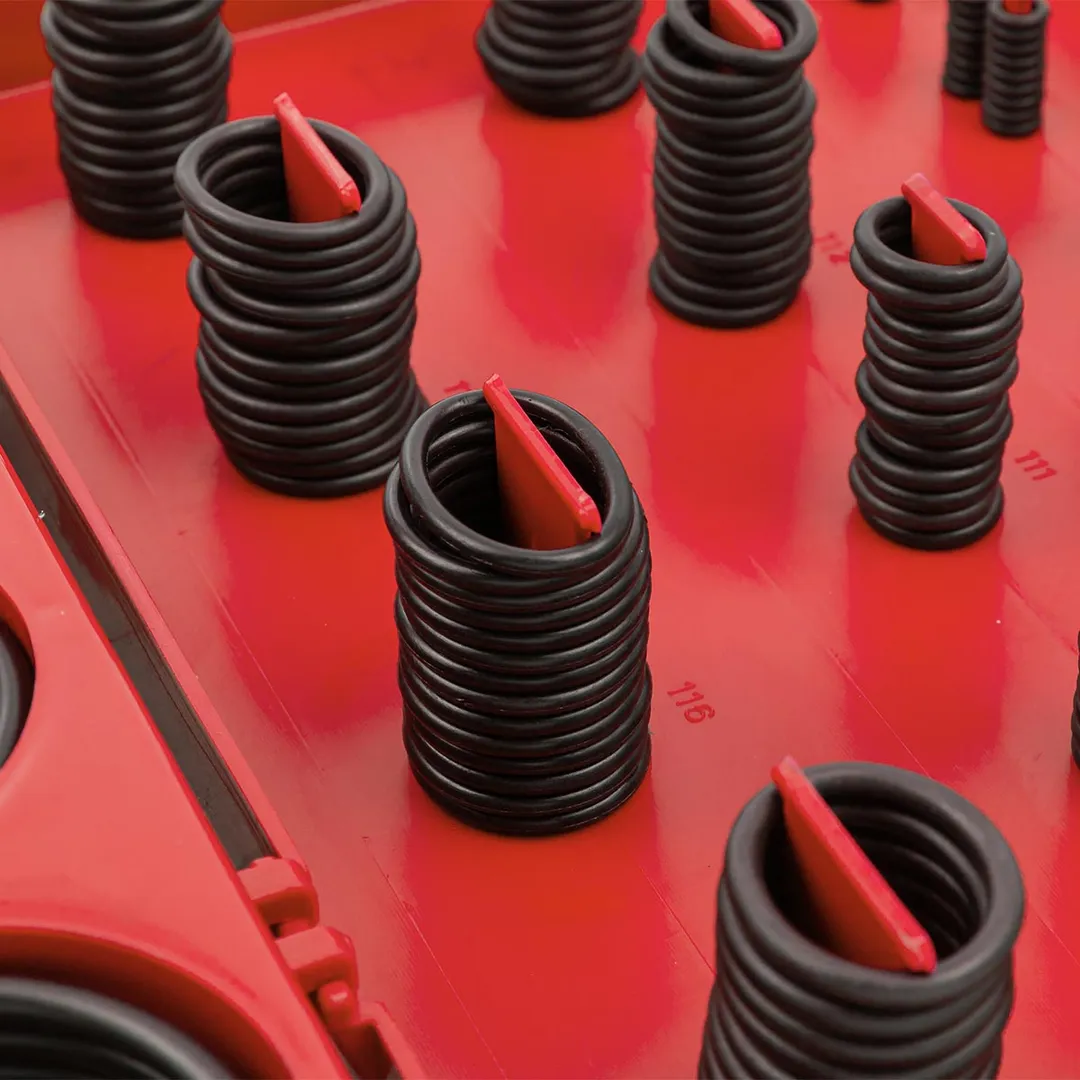 Кольца уплотнительные резиновые маслобензостойкие, 382 пр., метрические Forsage F-724