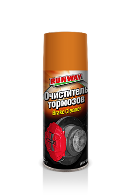 Очиститель тормозов 400 мл. аэрозоль RUNWAY RW6121