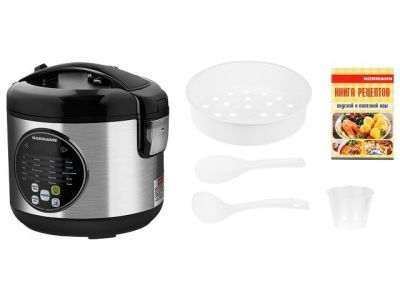 Мультиварка AMC-431,600 Вт, 3л, 20 программ, СМАРТШЕФ, паровая корзина NORMANN AMC-431