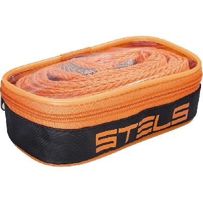 Трос буксировочный 12 т, 2 петли, сумка на молнии Stels 54384