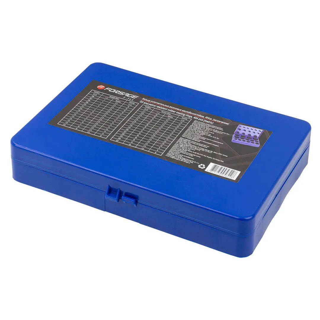 Кольца уплотнительные резиновые маслобензостойкие, 404 пр., метрические Forsage F-723