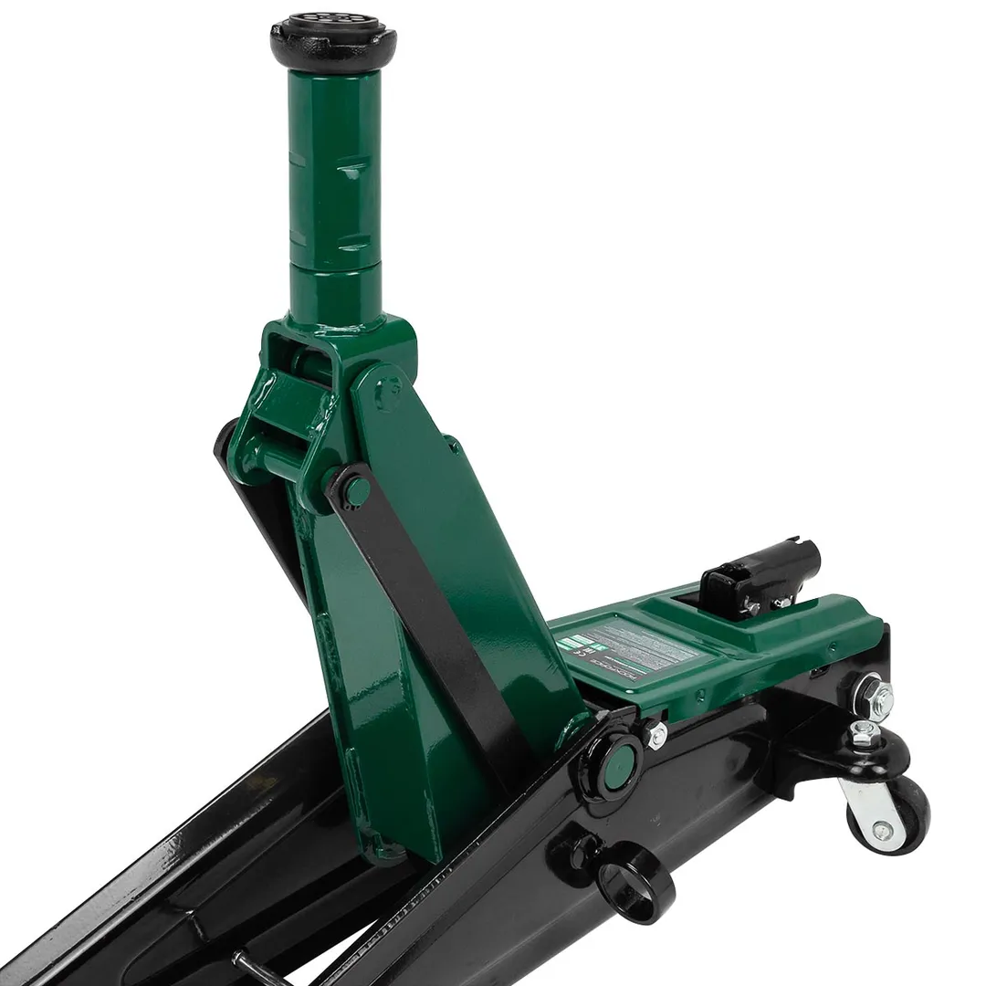 Домкрат подкатной гидравлический 3 т, с механизмом быстрого подъема и сменной надставкой, 150-530 мм RockForce RF-T83006B