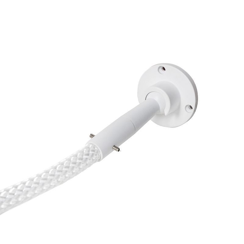 Заглушки, крепления, к светодиодной веревке, d16, тип 3, 1 компл = 2шт., белый, AKS 115539