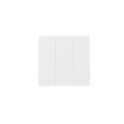 Выключатель кинетический, с реле, 3 клавиши, белый, AKS 124618