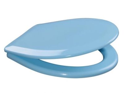 Сидение унитаза универсальное, голубой, полипропилен К-02 ОРИО