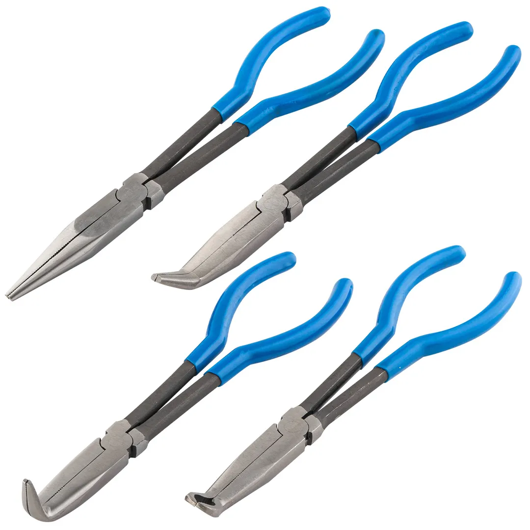 Набор щипцов с удлиненными рукоятками 285 мм 4 пр Forsage F-5047P