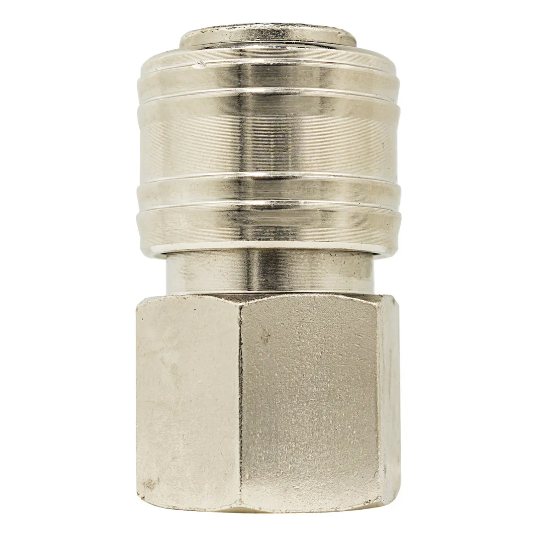 Быстроразъем пневматический с клапаном,"мама"-внутр. резьба 1/2" ForceKraft FK-SE1-4SF