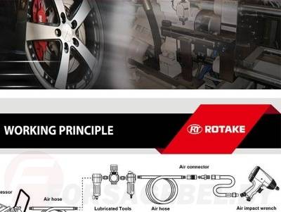 Ротор к пневмогайковерту RT-5270 Rotake запчасти-RT-5270-16