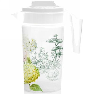 Кувшин с крышкой Toile de Jouy 1,2л Полимербыт 4314854
