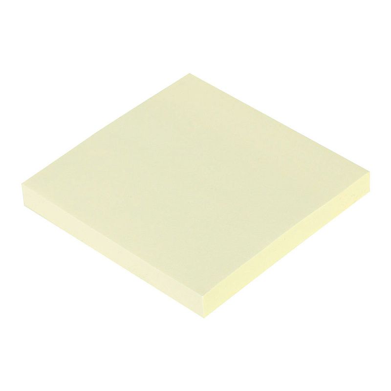 Бумага для заметок на клейкой основе "Deli", 76x76 мм, 100 листов, желтый