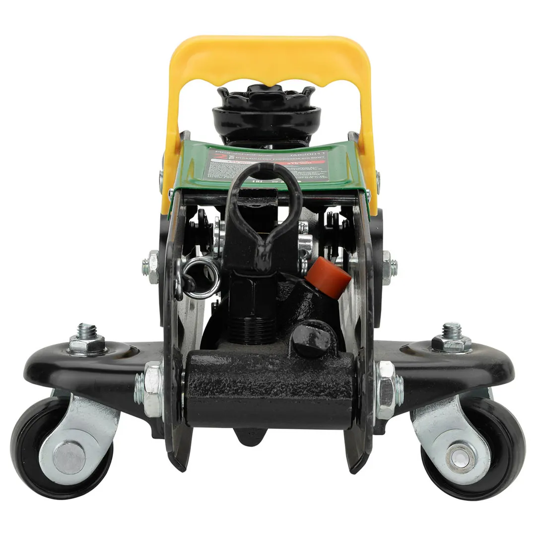 Домкрат подкатной гидравлический с усиленным корпусом ''Profi'' 2т+чехол для хранения, 135-310 мм, RockForce RF-TA820011