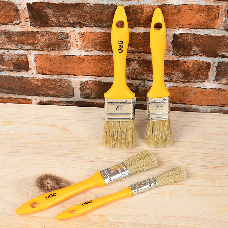 Кисть малярная Deli YS EDL509136, плоская, 2.4-60 мм, смешанная щетина