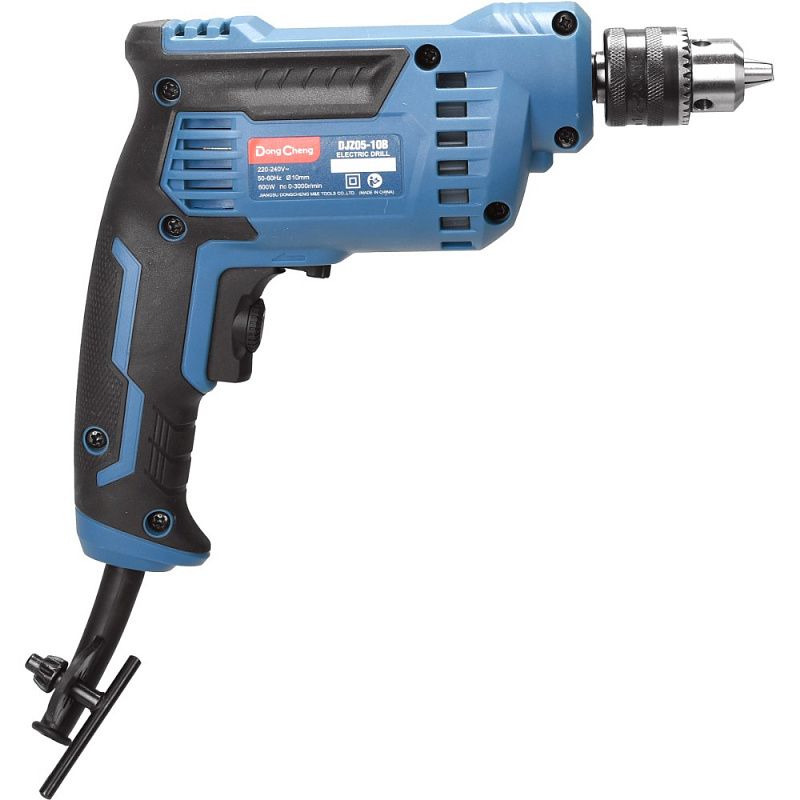 Дрель DongCheng DJZ05-10B, 600 Вт