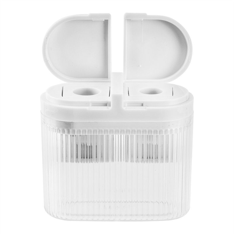 Точилка "Deli", 2 отверстия, ассорти