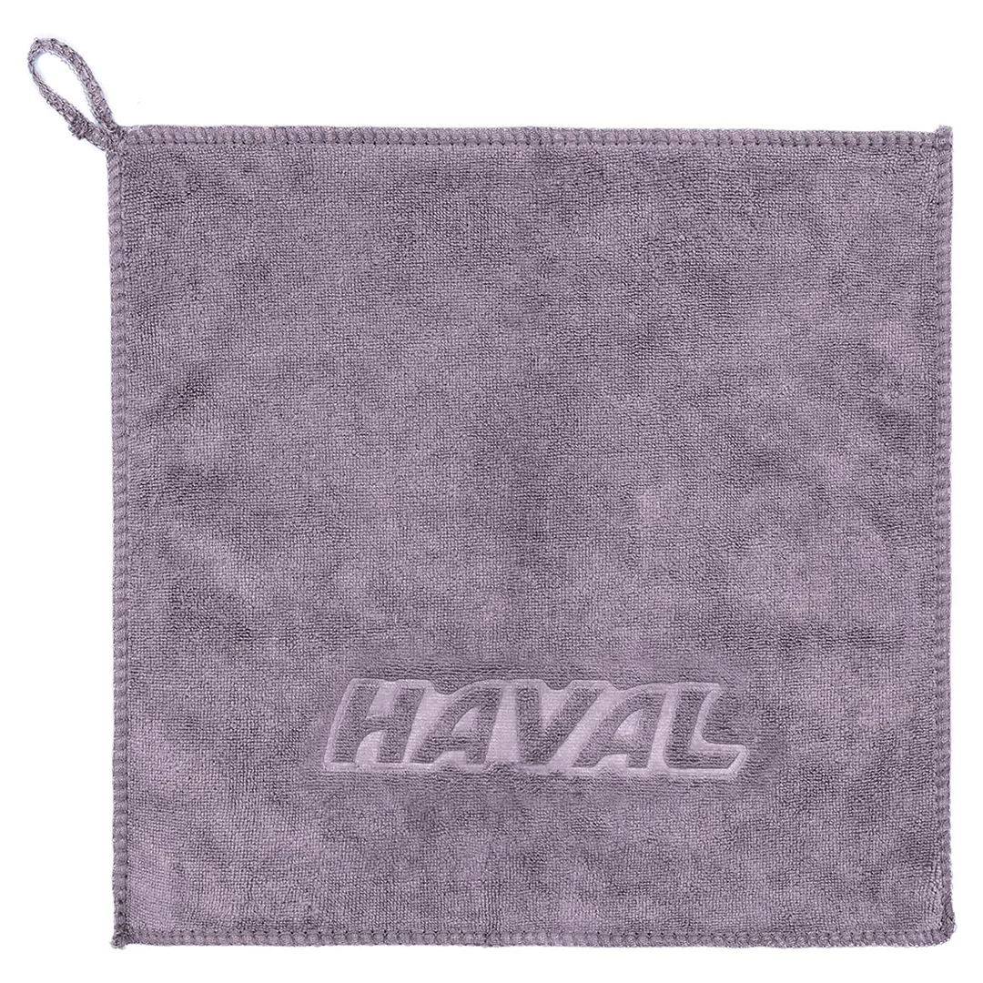 Салфетка чистящая микрофибра с логотипом 30*30 см 3 шт/уп Forsage F-NHE33 Haval