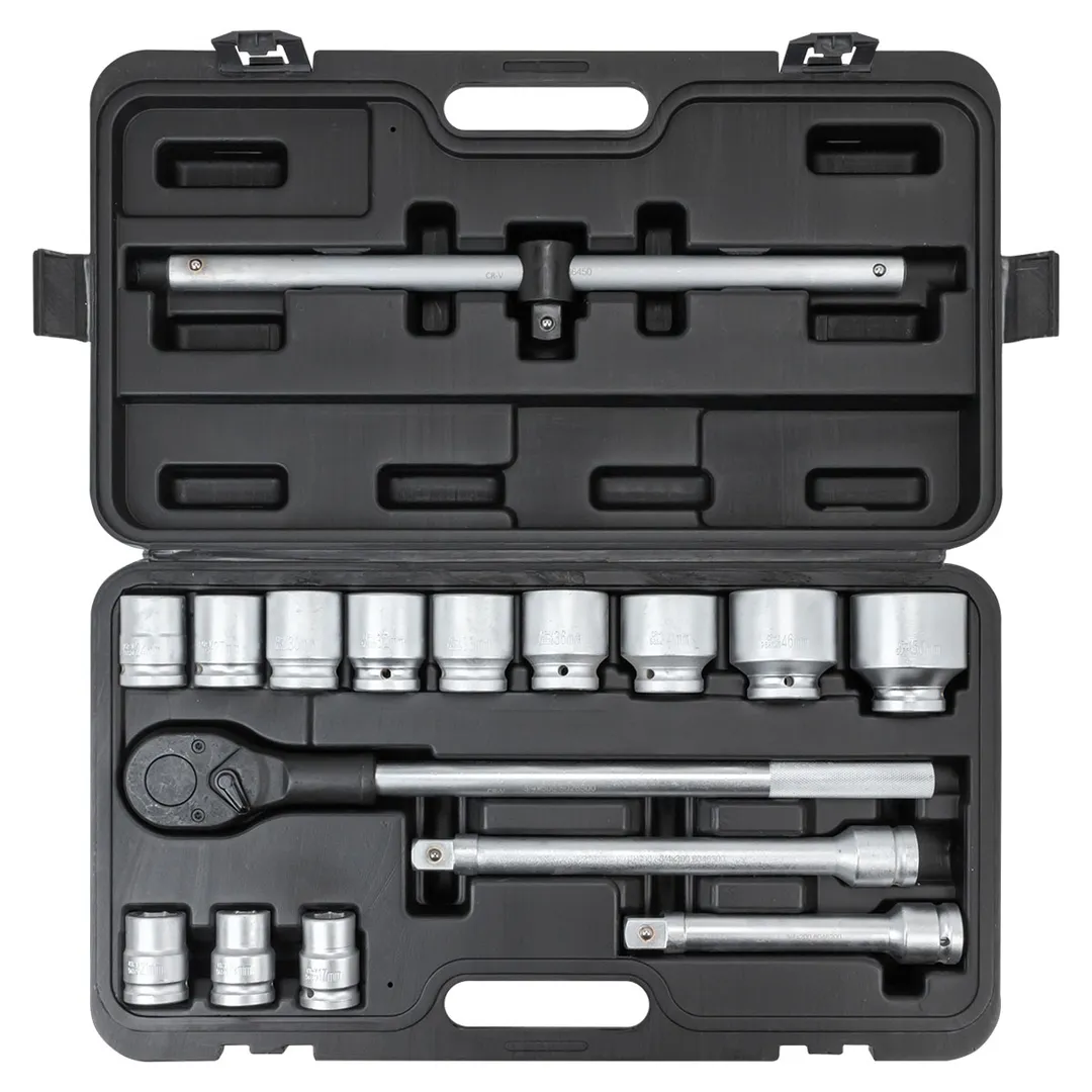 Набор торцевых головок 17-50 мм 16 пр 3/4'' 6-гр Forsage F-6161-5