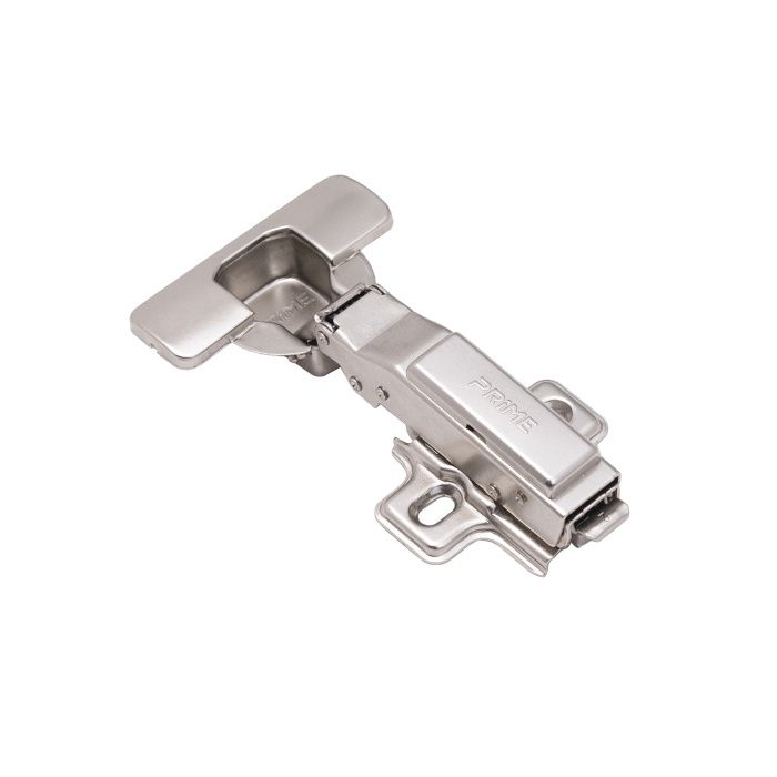 Петля накладная с доводчиком 45мм h0 clip-on, саморезы, заглушки, упак 2 шт., PRIME by AKS 112593