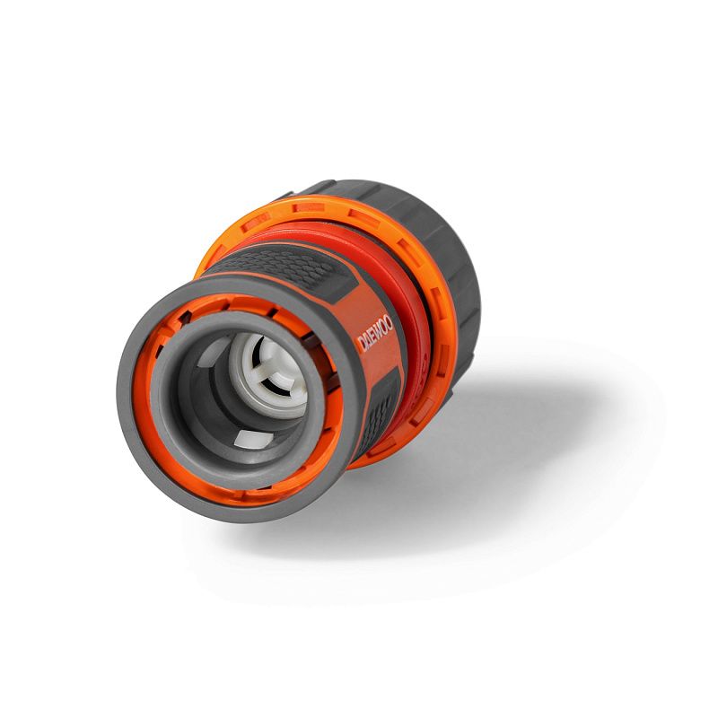 Коннектор универсальный для шланга 13-15-19 мм (1/2 " – 5/8" – 3/4 ") с аквастопом DWC 2500 000 Daewoo Power DWC 2500 000