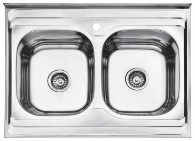 Кухонная мойка из нержавеющей стали, глянцевая Ledeme L98060B
