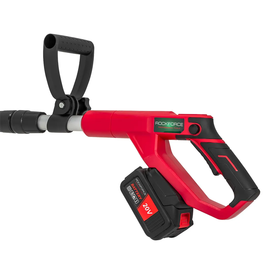 Cнегоуборщик аккумуляторный с регулир. телескоп. стойкой 92-110 см, ширина уборки 26 см RockForce RF-HST280A