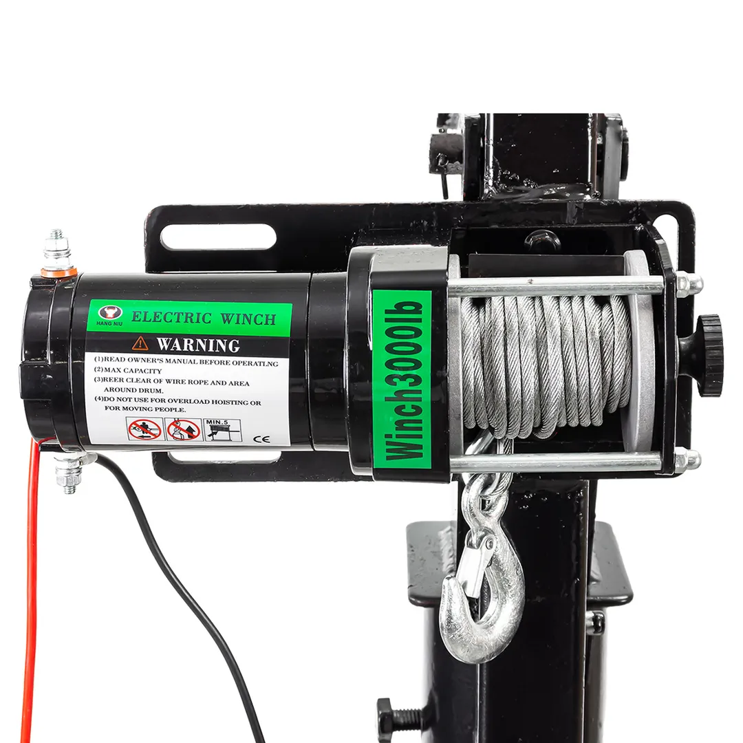 Кран для пикапа с электрической лебедкой 0.5 т, h подъема 1200-2000 мм Forsage F-TRA31002B