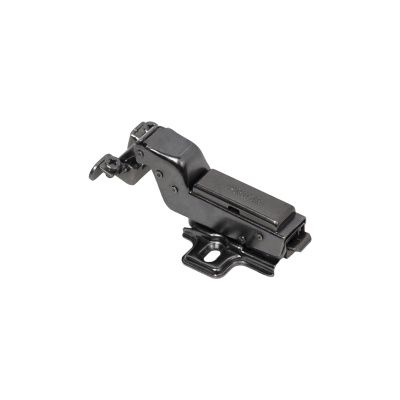 Петля д/алюм.рамки Z-1 внутренняя с доводчиком h0 clip-on черная, саморезы, заглушки, упак 2 шт., PRIME by AKS 114925