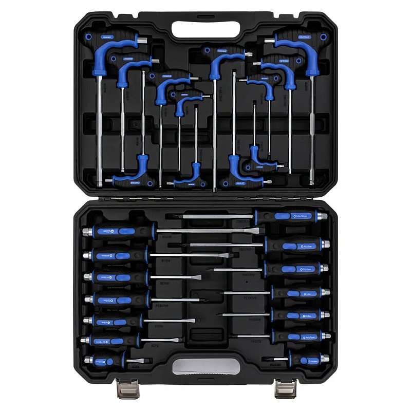 Набор отверток PH, PZ, SL и ключей Т-образных Torx, Hex 26 пр Forsage F-2269H