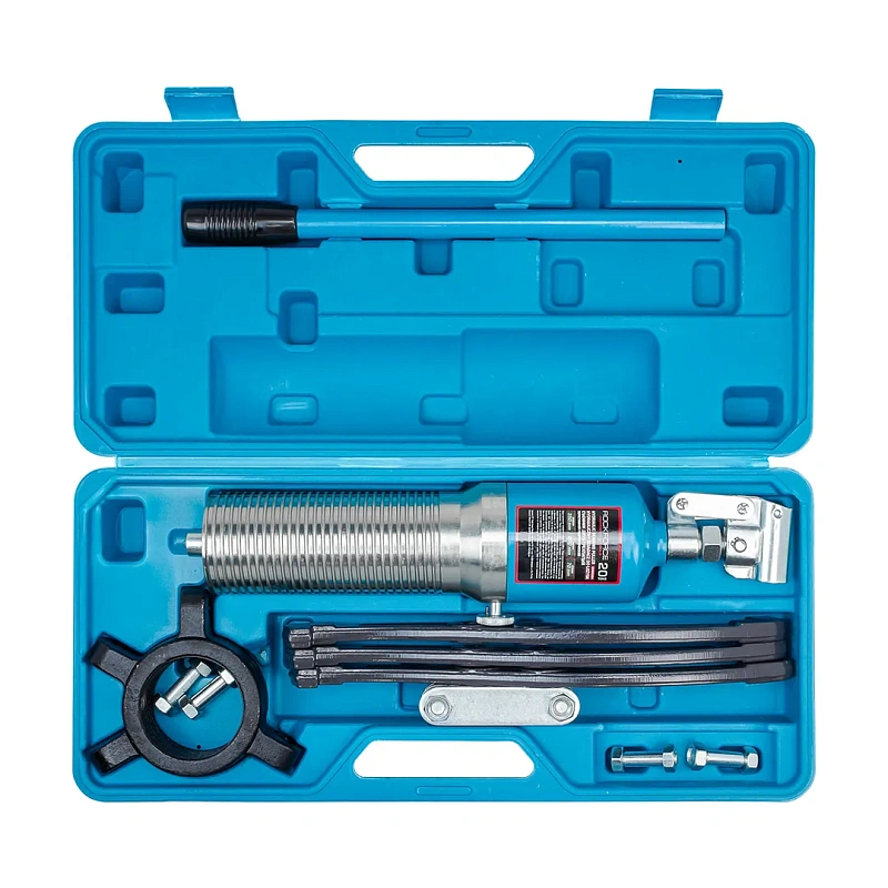 Съемник 2/3-лапый переставной гидравлический 20 т, Øзахвата 100-350 мм, глубина 205 мм, ход штока 70 мм RockForce RF-6590620H