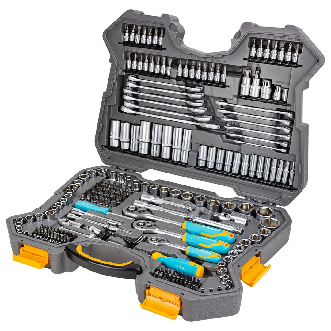 Набор инструментов 216 пр. 1/4''&3/8''&1/2'' ILOforce IF-38841 EURO