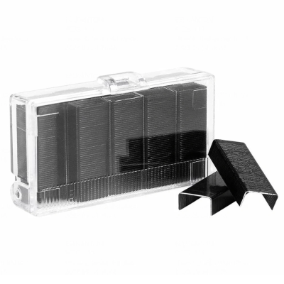 Скобы "Kangaro", 24/6, 800 шт, черный