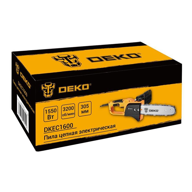 Пила цепная электрическая DKEC1600 DEKO 084-2001