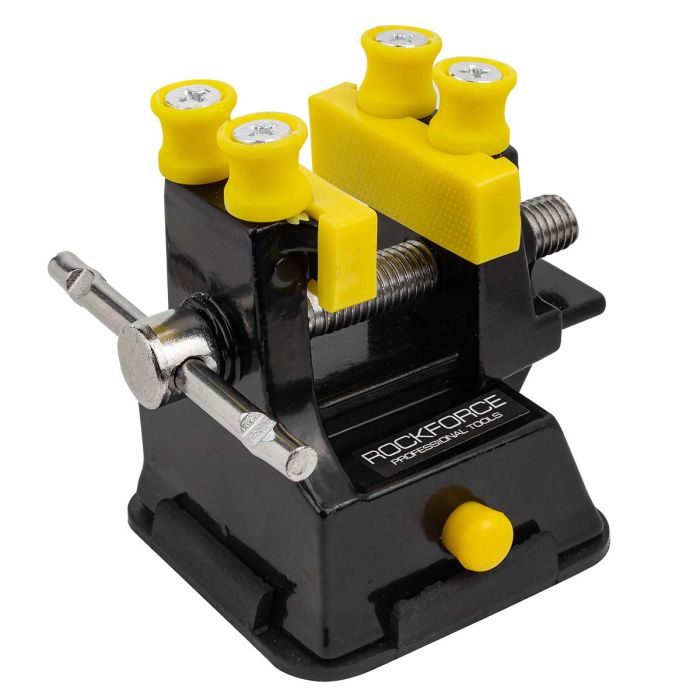 Мини тиски настольные на вакуумной присоске, ширина губок 35 мм RockForce RF-SY4008