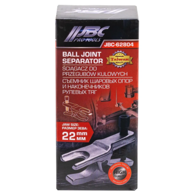 Съемник шаровых опор и наконечников рулевых тяг 22 мм JBC JBC-62804