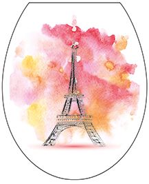 Сиденье для унитаза (снежно-белый, Париж) BEROSSI АС 15801050