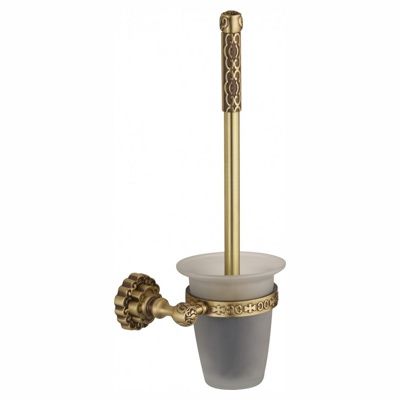 Ершик для унитаза, латунь/стекло, бронза GERHANS K25010