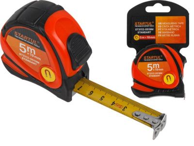 Рулетка 5м/19 мм STARTUL STANDART ST3112-0519M