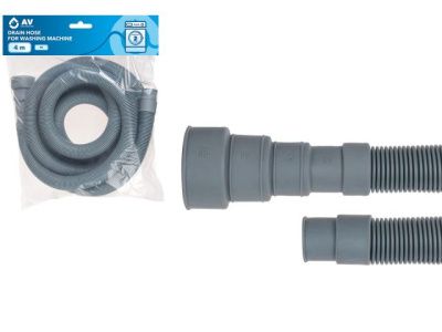 Шланг сливной для стиральной машины 4,0 ПЭ, AV Engineering AVE3403400