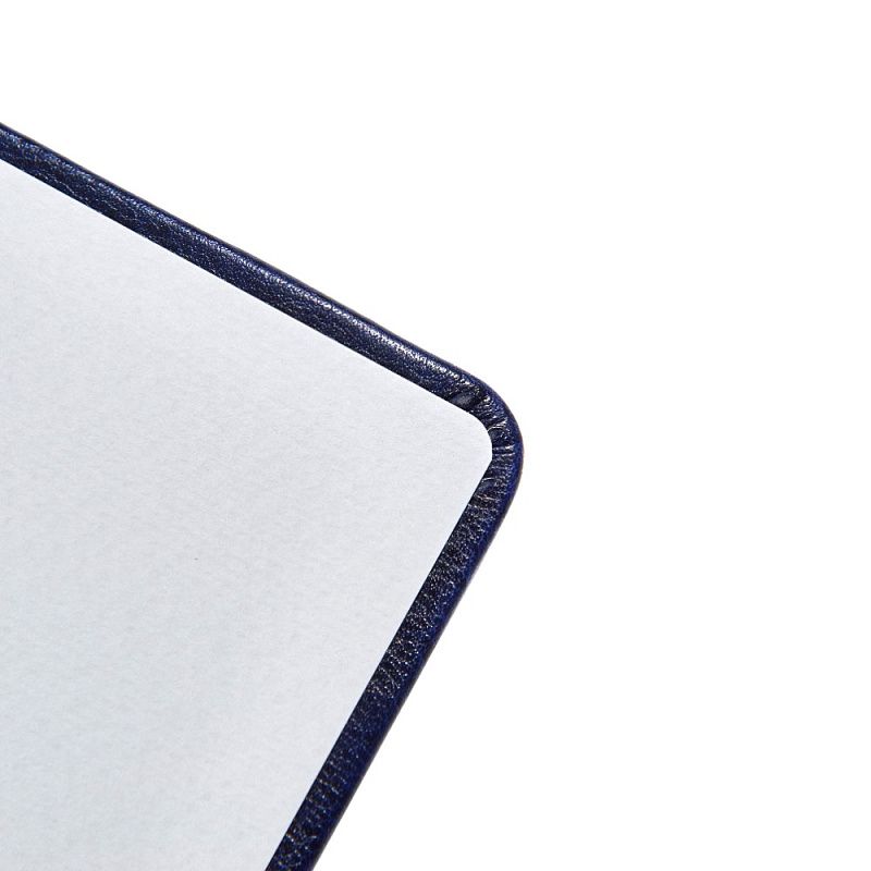 Папка на подпись, с карманом, синий