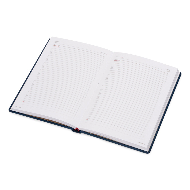 Ежедневник недатированный "Velvet", А5, 272 страницы, глубокий синий