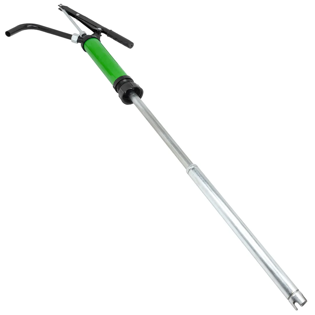 Насос ручной рычажный телескопический для раздачи масла на бочку, пр.-ть 250-гр./ход, раб. t -20+40-гр. RockForce RF-490C