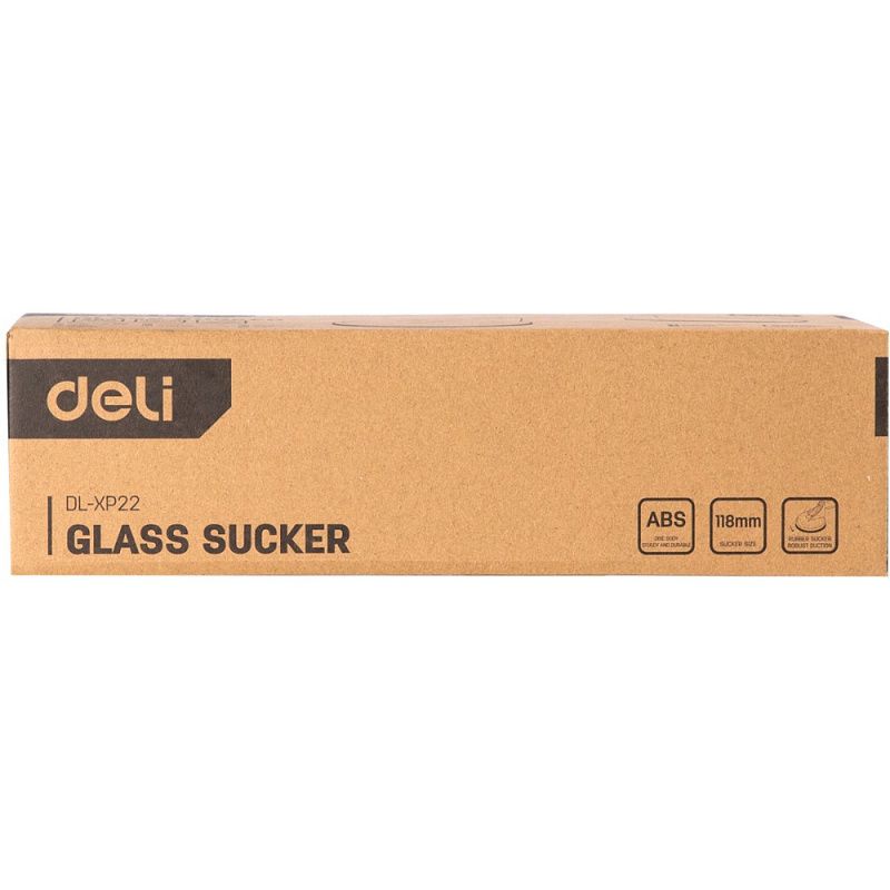 Стеклодомкрат Deli YS EDL-XP22, двойной, до 80 кг, желтый