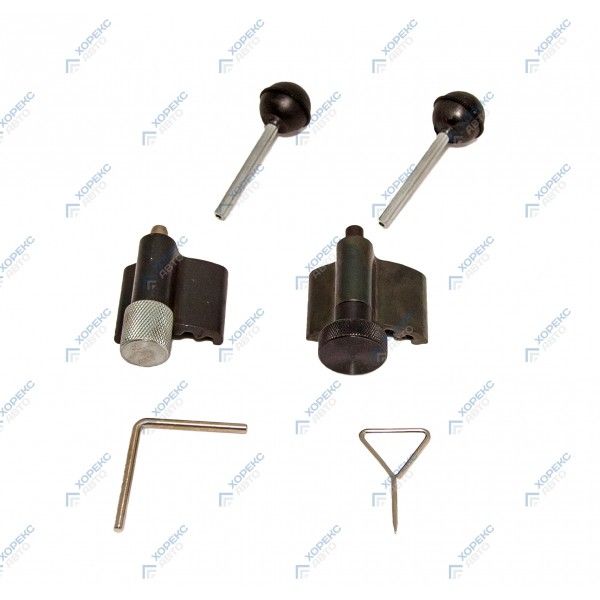 Набор фиксаторов распредвала, коленвала, шкива ТНВД и натяжителя ремня, VAG HOREX HZ 25.1.069S