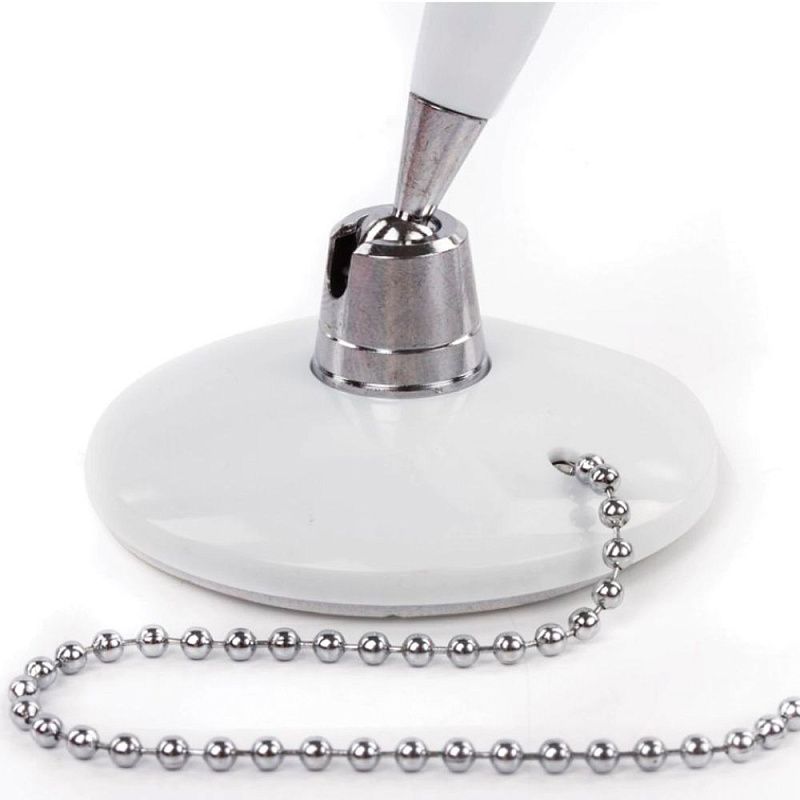 Ручка шариковая на подставке "Стэнд-Пен", 0.5 мм, белый, стерж. синий